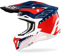 Airoh Strycker Skin Casco Motocross, rosso, taglia M per maschi