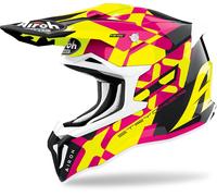 Airoh Strycker XXX Carbon Casco Motocross, rosa, taglia XL per maschi