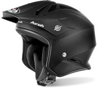 Airoh TRR S Color Casco jet di prova, nero, taglia XL per maschi