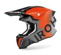 AIROH CASCO TWIST 2.0 BIT ORANGE MATT S