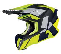 Airoh Twist 2.0 Lift Casco Cross Opaco/Nero/Giallo 2XL