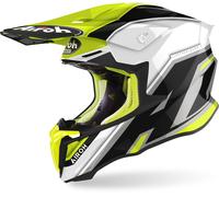 Airoh Twist 2.0 Shaken Casco Motocross, giallo, taglia XS per maschi