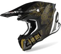 Airoh Twist 2.0 Sword, casco integrale L male Opaco Nero/Bianco/Oro/Grigio