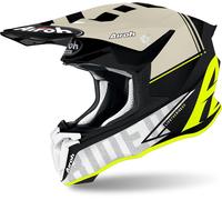 Airoh Twist 2.0 Tech Casco motocross, Giallo opaco, Taglia XS (53/54)
