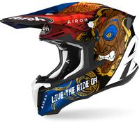 Airoh Twist 2.0 Tiki Casco Motocross, multicolore, taglia XS per maschi