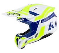 AIROH TWIST 3 DYNASTY BLUE/YELLOW GLOSS L