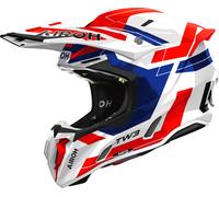 Casco Off-Road Airoh TWIST 3 DYNASTY Red/Blue Gloss