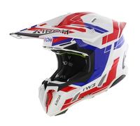 Casco Off-Road Airoh TWIST 3 DYNASTY Red/Blue Gloss Taglia:S