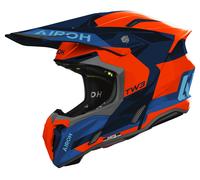 Airoh Twist 3 Fancy Casco Cross unisex blu, taglia XL