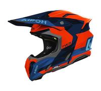 Airoh Twist 3 Fancy Off-road Helmet Arancione,Blu XL