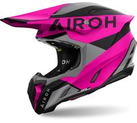 Casco Off-Road Airoh TWIST 3 KING Pink Matt Taglia:L