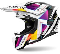 CASCO AIROH OFFROAD TWIST 3 RAINBOW GLOSS XL