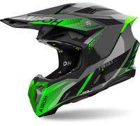 Casco Off-Road Airoh TWIST 3 SHARD Green Gloss