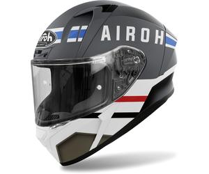 Airoh Valor Craft, casco integrale XS male Opaco Grigio/Bianco/Rosso/Blu/Nero