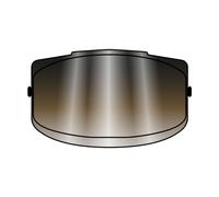 Airoh Visiera Argento/Visor Commander Silver Mirror