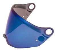 Airoh Visiera Mirrored Blue Blu Specchiata Casco Commander