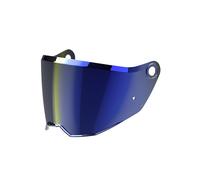 Airoh visiera specchiata Blu per casco Bandit