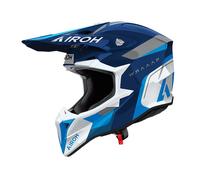 AIROH WRAAAP CONQUER BLU GLOSS