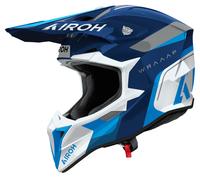 Airoh Wraaap Conquer Casco Cross unisex bianca, taglia L
