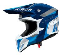 Airoh Casco Off-Road WRAAAP CONQUER Blue Gloss Taglia S