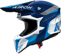 Casco Off-Road Airoh WRAAAP CONQUER Blue Gloss