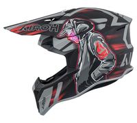 AIROH CASCO OFFROAD WRAAAP CYBER RED MATT S