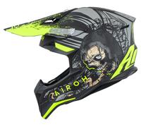CASCO AIROH OFFROAD WRAAAP DARKNESS MATT M