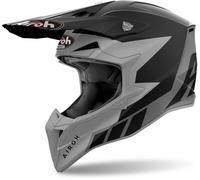 Airoh Wraaap Reloaded Casco da motocross, nero-grigio, taglia XL per maschi