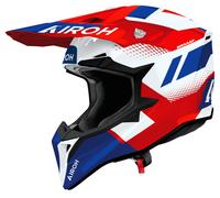 Casco Off-Road Airoh WRAAAP VISION Red/Blue Gloss