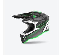 Airoh WRAAP Casco Off Road HRT Doppio Anello Cross Enduro Moto