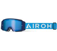 AIROH XR1 MASCHERA CASCO MOTOCROSS ENDURO GOGGLE BLAST BLU X R1 UNISEX