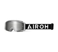 AIROH XR1 MASCHERA CASCO MOTOCROSS ENDURO GOGGLE BLAST GRIGIO CHIARO OPACO X R1