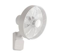 Piccolo Ventilatore da Parete con Telecomando Airos Eco Design Bianco 5...