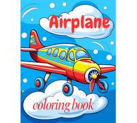 Airplane: Coloring book for kids 240 pages
