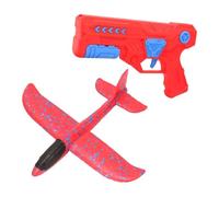 Airplane Gliders for Kids - Foam Flying Launching Toy, Flying Airplane Glider with Aerodynamic Wing Design, Outdoor Launching Planes, Backyard Birthday Toy, Summer Camping Activity for Holiday Party