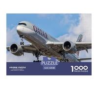 Airplane in Flight Quality Paper Material Excellent Hobby for Quiet Time, Weekends And Holiday Relaxation 52x38cm/1000pcs