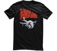 Airplane! Maglietta con logo PM-1-AIRPL001 5XL Nero