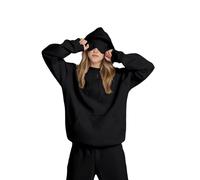 Airplane Mode Travel Hoodie with Eye Mask,Hoodie with Eye Mask Built in,2025 New Comfort Airplane Mode Travel Hoodies (Black,3XL)