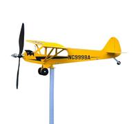 Airplane Wind Spinner - Cortile In Metallo Rotante In Metallo | Spinner Del D'arte Per Cortile Portico | Decorativa Decorazione Del Giardino Durevole Adatto Per Il Paesaggio Agricola Da Giar
