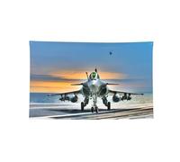 Airplane1 - Arazzo orizzontale stampato, resistente, per interni ed esterni, per confraternità e festival