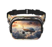 Airplanes are soaring - Marsupio multifunzione stampato, unisex, alla moda, borsa messenger, borsa da viaggio e sport