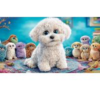 Airplanes-flying-in-sky Puzzle da 1000 pezzi Regali di compleanno per bambini grandi Cartone 100% riciclato 38x26cm/1000pcs