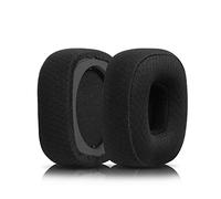 airpods max， Breathable Mesh Fabric Ear Pads For Major 3 4 Headset Noise Cancelling Earpads Sleeves Cover Headphone(Black soccer net)