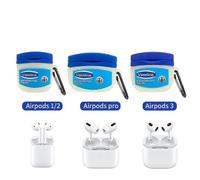 (Airpods pro) Adatto per Apple Airpods 1/2 custodia protettiva per cuffie pro Vaseline 3a generazione