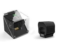 AirPoint Ring - Mouse wireless indossabile nero e presentatore di gesti d'aria - Mouse ad anello wireless 3D per giocatori