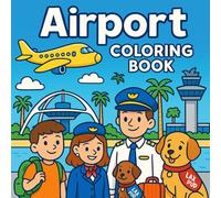 Airport Coloring Book