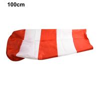 Airport Windsock 60/80/100cm Oxford Panno Rosso + Bianco Antistrappo Waterproof