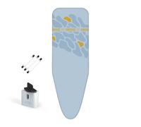 Airpro By Widex - Copriasse da stiro a 6 strati per ferri da stiro a vapore, misura XL, universale, max 125 x 50 cm, non più acqua sotto l'asse da stiro, stirare fino al 50% più velocemente - Prodotto