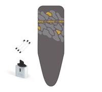 Airpro By Widex Copriasse da stiro a 6 strati per ferro da stiro a vapore, taglia L, universale, max 120 x 42 cm, niente più acqua sotto l'asse da stiro, stirare fino al 50% più velocemente - Made in