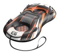 Airsfish - Slitta da neve gonfiabile a 2 posti con guinzaglio trainabile, copertura resistente, materiale resistente all'usura e antigelo, per sport invernali di pattinaggio (multicolore 1)
